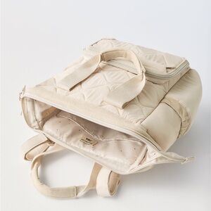 Zara “maternity quilted backpack” NWT